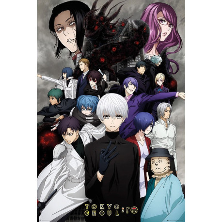 Poster - Tokyo Ghoul - RE Key Art 3 - 91.5 x 61 cm - GB Eye