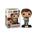 Figurine - Pop! Star Wars - The Mandalorian - Mando with Grogu - N° 461 - Funko