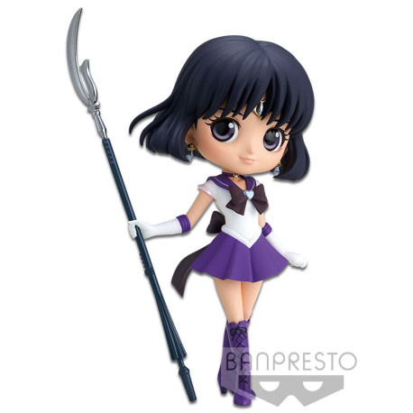 Figurine - Sailor Moon - Eternal - Q Posket Super Sailor Saturn ver. A - Banpresto