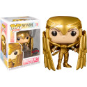 Figurine - Pop! Heroes - Wonder Woman 1984 - WW Golden Armor Shield - N° 329 - Funko