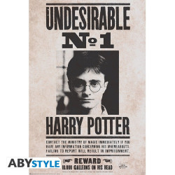 Poster - Harry Potter - Indésirable n°1 - 91.5 x 61 cm - ABYstyle