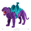 Figurine - Les Maitres de l'Univers MOTU - Origins - Panthor flocked - Mattel
