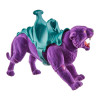 Figurine - Les Maitres de l'Univers MOTU - Origins - Panthor flocked - Mattel