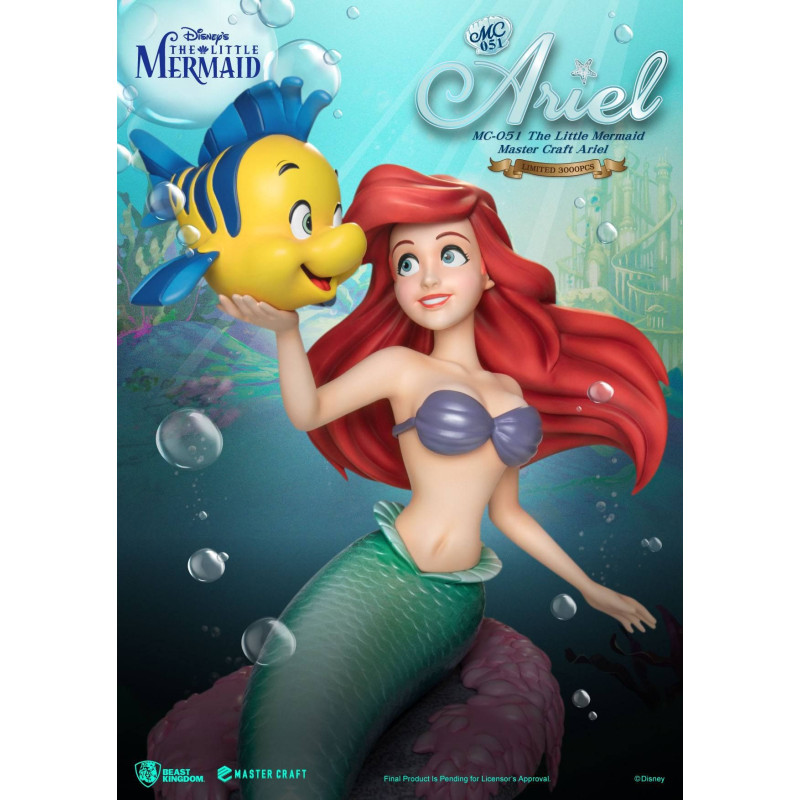 Figurine ARIEL en plastique La Petite Sirène - 8cm - Planète Gateau