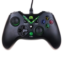 Accessoire - Xbox One - Manette filaire Xbox One noire - Freaks and Geeks