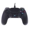 Accessoire - Playstation 4 - Manette PS4 Filaire noire - Freaks and Geeks