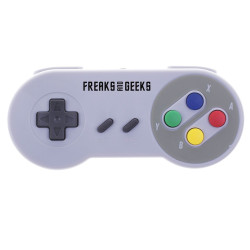 Accessoire - Super Nintendo - Manette USB pour PC/MAC forme SNES - Freaks and Geeks