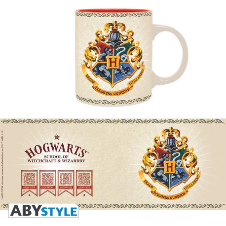 Mug / Tasse - Harry Potter - Poudlard 4 Maisons - 320 ml - ABYstyle