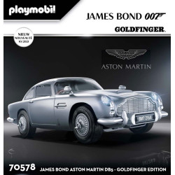 Jouet - James Bond - Aston Martin DB5 Edition Goldfinger - Playmobil