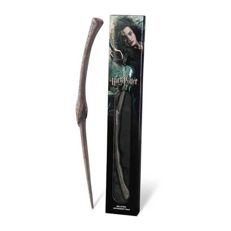 HARRY POTTER: BAGUETTE DE BELLATRIX LESTRANGE - réplique en résine 1/1,  noble collection, nob8272