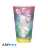 Verre - Lapins Crétins - Arc en Ciel - 40 cl - ABYstyle