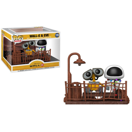 Figurine - Pop! Disney - Wall-E - Moment Wall-E & Eve - N° 1119 - Funko