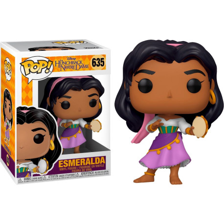 Figurine - Pop! Disney - Le Bossu de Notre-Dame - Esmeralda - N° 635 - Funko