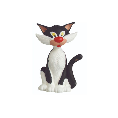 Figurine - Gaston Lagaffe - Chat de Gaston - Plastoy