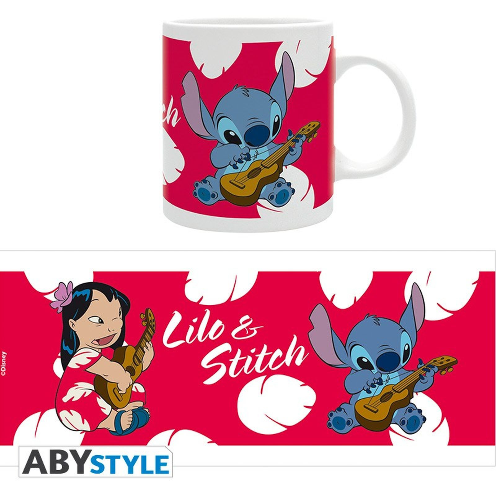 320 ml Disney licensed Abystyle Tazza Lilo & Stitch Ohana 