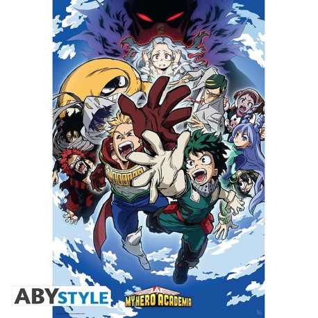 Poster - My Hero Academia - Eri & Groupe - 91.5 x 61 cm - ABYstyle