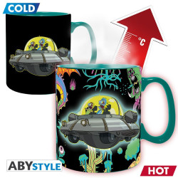 Mug / Tasse - Rick and Morty - Thermique - Vaisseau - 460 ml - ABYstyle