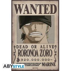 Poster - One Piece - Wanted Zoro New - 52 x 35 cm - ABYstyle