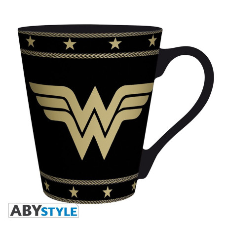 Bicchiere ABYstyle DC Comics - Wonder Woman - Stoviglia Ufficiale Per Collezionisti E Fan