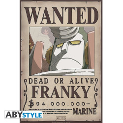 Poster - One Piece - Wanted Franky New - 52 x 35 cm - ABYstyle