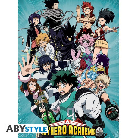 Poster - My Hero Academia - Héros - 52 x 38 cm - ABYstyle