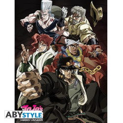 Poster - Jojo's Bizarre Adventure - Stardust Crusaders - 52 x 38 cm - ABYstyle