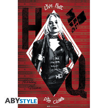 Poster - DC Comics - Harley Quinn - 91.5 x 61 cm - ABYstyle