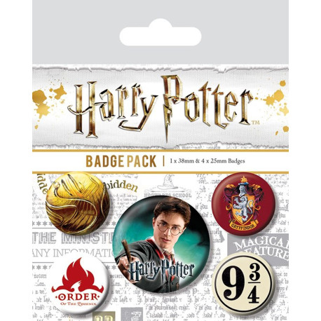 Badge - Harry Potter - Gryffindor - Pyramid International