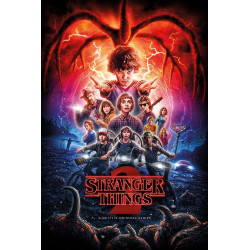 Poster - Stranger Things - Saison 2 - 61 x 91 cm - Pyramid International