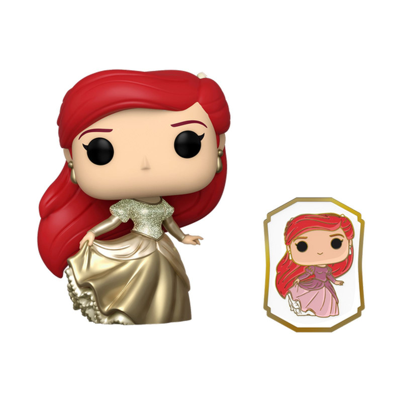 Figurine Ariel Robe Rose / La Petite Sirene / Funko Pop Disney 220