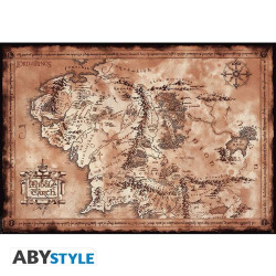 Poster - Lord of the Ring - Carte - 91.5 x 61 cm - ABYstyle