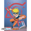 Poster - Naruto Shippuden - Naruto & Emblème Konoha - 52 x 38 cm - ABYstyle
