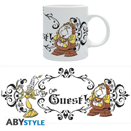 Mug / Tasse - Disney - La Belle et la Bête - Be our guest - 320 ml - ABYstyle