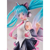Figurine - Vocaloid - Hatsune Miku - AMP Happy Cat ver. - Taito