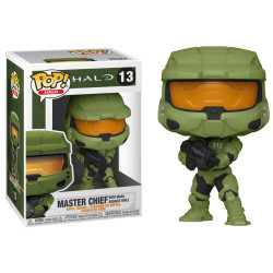 Figurine - Pop! Halo - Master Chief with MA40 Assault Rifle - N° 13 - Funko