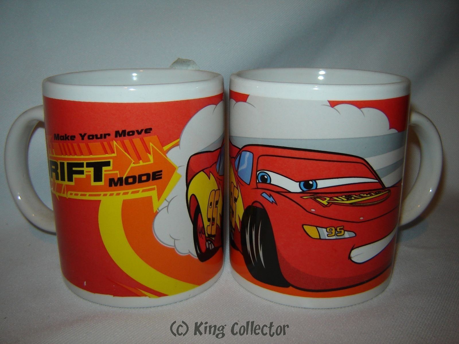 Mug Tasse Disney Cars Flash McQueen Drift Mode 30 cl