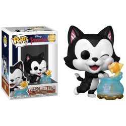 Figurine - Pop! Disney - Pinocchio - Figaro Kissing Cleo - N°1025 - Funko