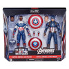 Figurine - Marvel Legends - Captain America - Steve Rogers & Sam Wilson - Hasbro