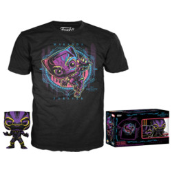 Pack POP & Tee - Marvel - Figurine Pop! & T-Shirt - Black Panther - Funko