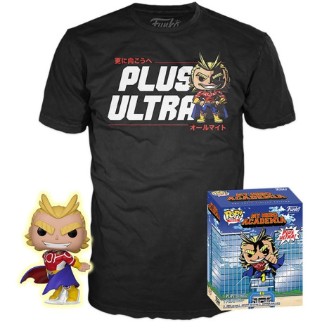 Pack POP & Tee - My Hero Academia - Figurine Pop! & T-Shirt - All Might - Funko