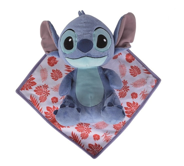 Peluche Disney Lilo & Stitch - Stitch avec couverture - 25 cm - Simba