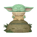Figurine - Pop! Star Wars - The Mandalorian - Grogu using the Force - N° 485 - Funko