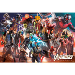 Poster - Marvel - Avengers Endgame - 61 x 91 cm - Grupo Erik