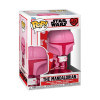 Figurine - Pop! Star Wars - Valentines The Mandalorian - N° 495 - Funko