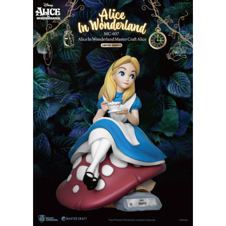 Figurine - Disney - Alice au pays des Merveilles - Master Craft - Beast Kingdom Toys