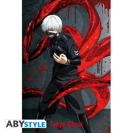 Poster - Tokyo Ghoul - Ken Kaneki - 91.5 x 61 cm - ABYstyle