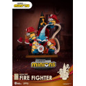 Figurine - Les Minions - D-Stage 049 - Firefighter 15 cm - Beast Kingdom Toys