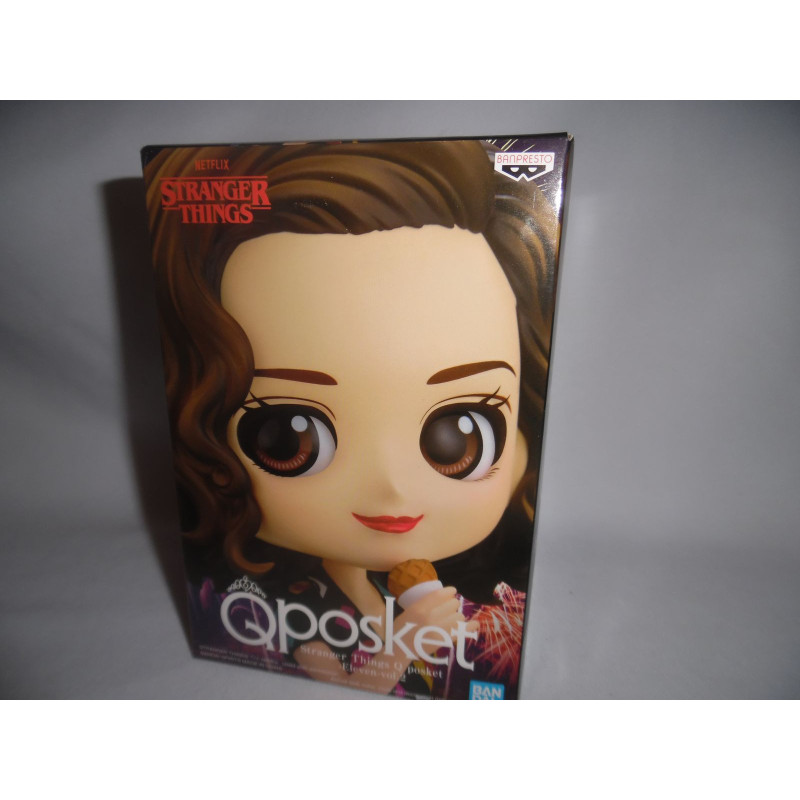 Figurine Banpresto Stranger Things - Eleven Q Posket Vol.2 (Japon) - Neuf