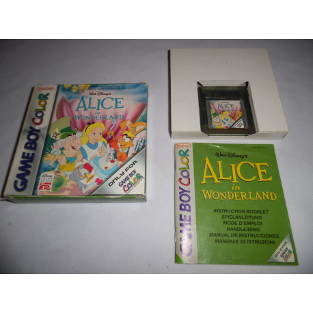 Jeu Game Boy Color - Disney's Alice in Wonderland - GBC