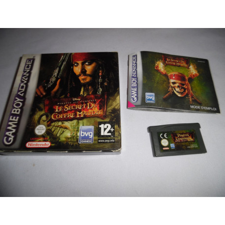 Jeu Game Boy Advance - Pirates des Caraïbes: Le Secret du Coffre Maudit - GBA